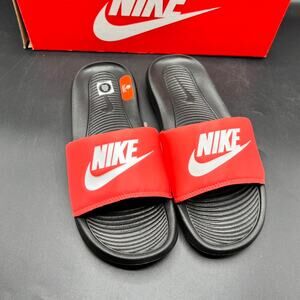 NEW Nike Victori One Slide Magic Ember/White CN9677-800 Women's Slides Size 7